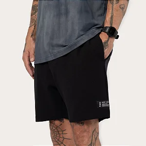 Bermuda MCD Moletom Texture - Preto