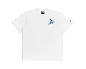 Tshirt New Era Regular Los Angeles Dodgers MLB - Branco