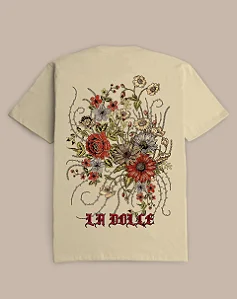 Tshirt Blunt Giardino Oversized - Bege