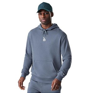 Moletom New Era com capuz oversized Dodgers MLB Midi LE BB SPG - Cinza