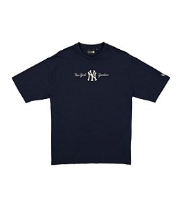 Camiseta Regular New York Yankees MLB - Marinho