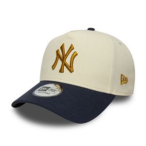 Boné 9FORTY A-Frame New York Yankees MLB - Bege