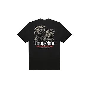 Tshirt Thug Nine My Dogs - Preto