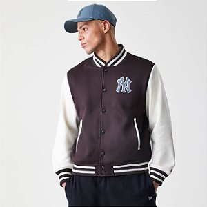 Jaqueta New Era Bomber New York Yankees MLB - Marrom