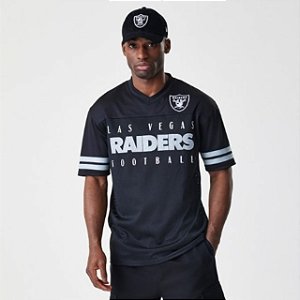 Tshirt New Era Jersey Las Vegas Raiders NFL - Preto