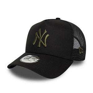 Boné 9FORTY A-Frame Trucker New York Yankees MLB - Preto
