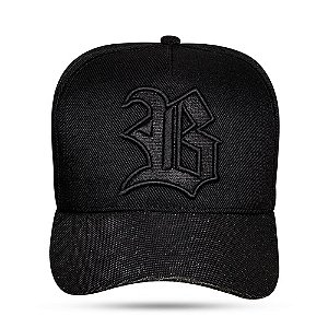 Boné BLCK Snapback Aba Shine - Preto