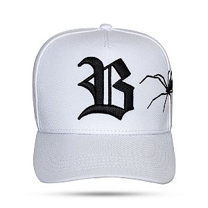 Boné BLCK Snapback Spider - Branco