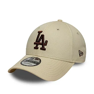 Bone New Era 940 Aba Curva Los Angeles Dodgers - Bege