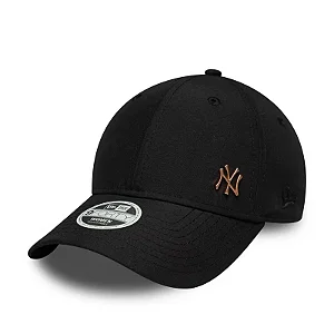 Boné New Era New York Yankees MLB Flawless 9FORTY - Preto