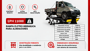 RAMPA ELETRO HIDRÁULICA EPH11000