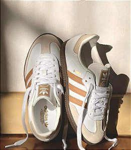 Tênis Samba Creme/Milk Tradicional