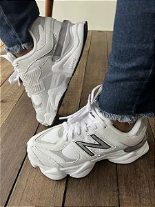 Tênis NB 9060 Branco/Prata