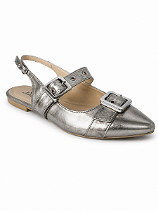 SLINGBACK LONDON PRATA VELHO