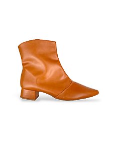 BOTA SALTO BLOCO CARAMELO (3CM) TAMANHO ESPECIAL