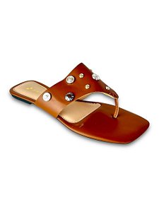 SANDÁLIA DEDO SUN CARAMELO