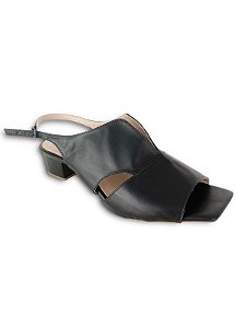 SANDÁLIA DAY PRETA (SALTO 3CM)