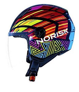 CAPACETE NORISK ORION JOURNEY YELLOW 58/M