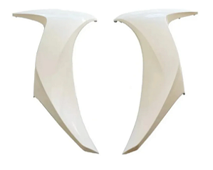 CARENAGEM FRONTAL BIZ 125 18/22 CREME LILY PEROLIZADO