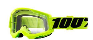 OCULOS 100% STRATA 2 NEON YELLOW