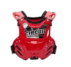 COLETE CIRCUIT VERMELHO