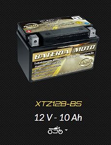 BATERIA ROUTE XTZ12B-BS ZX1000/ZX10/XV650DRAGSTAR/XJ6/FAZER600