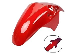 PARALAMA DIANTEIRO CB 300 09/12 E 14/15 VERMELHO MACEIO