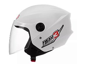 CAPACETE TORK NEW LIBERTY THREE BRANCO 60