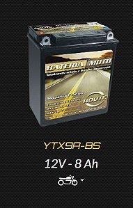 BATERIA ROUTE YTX9A-BS YES/INTRUDER 125