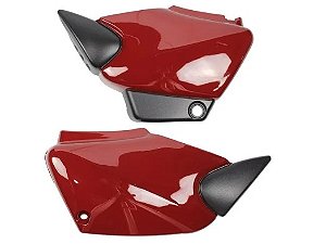 TAMPA LATERAL TITAN 125 00/01 VERMELHO