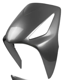 CARENAGEM FRONTAL BIZ 125 08/09 + CINZA IPOJUKA