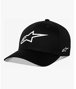 BONE ALPINESTARS AGELESS CURVE PRETO PRETO S/M EAN 8033637131191