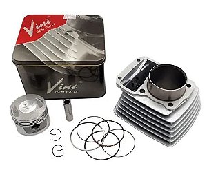 KIT CILINDRO TITAN 125 92/99 C/PISTAO/ANEIS