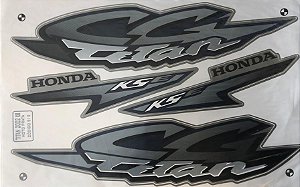 ADESIVO TITAN 125 02 KSE PRATA