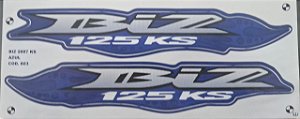ADESIVO BIZ 125 07 KS AZUL