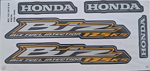 ADESIVO BIZ 125 12 KS PRETA