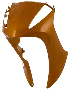 CARENAGEM FRONTAL BIZ 125 11 AMARELO EX CAJU PEROL