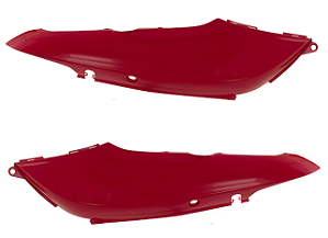 TAMPA LATERAL BIZ 125 12 VERMELHA EX@@