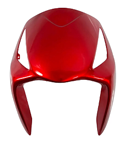 CARENAGEM FRONTAL BIZ 125 10 + VERMELHA