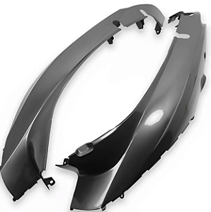 TAMPA LATERAL BIZ 125 08/09 CINZA BIZ +