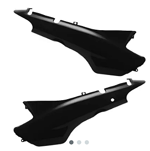 TAMPA LATERAL BIZ 100 PRETO TODOS ANOS