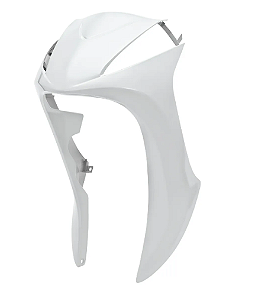 CARENAGEM FRONTAL BIZ 125 13/14 BRANCO EX