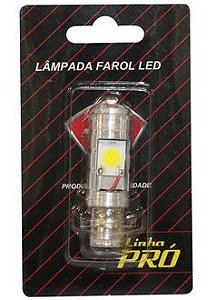 LAMPADA FAROL H6 LED 1200LM 12V 12W