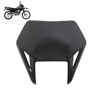 CARENAGEM FAROL TORNADO PRETO 06/08