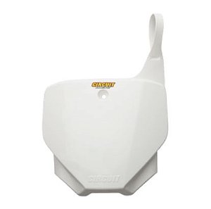 NUMBER PLATE CRF 230 BRANCO