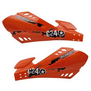 PROTETOR MAO CIRCUIT SX LARANJA FREIO DISCO