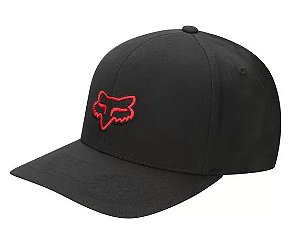 BONE FOX LIFESTYLE LEGACY FLEXFIT 16 BLK/RED L/XL
