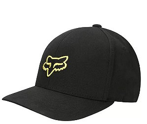 BONE FOX LIFESTYLE LEGACY FLEXFIT 16 BLK/YELLOW L/XL