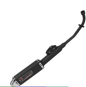ESCAPAMENTO BIZ 110 F1 MINI TRI PRETO