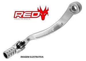 PEDAL CAMBIO YZF 250/WRF 250 02/14 PRATA